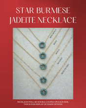 Load image into Gallery viewer, STAR BURMESE JADEITE NECKLACE