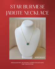 Load image into Gallery viewer, STAR BURMESE JADEITE NECKLACE