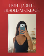 Load image into Gallery viewer, JADEITE BEADED NECKLACE
