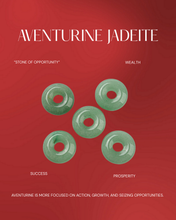 Load image into Gallery viewer, Donut Jade Bracelet + PEARLS
