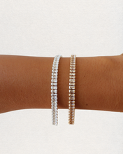 Load image into Gallery viewer, Emerald Tennis Bracelet
