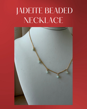 Load image into Gallery viewer, JADEITE BEADED NECKLACE
